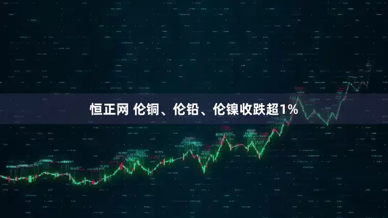 恒正网 伦铜、伦铅、伦镍收跌超1%